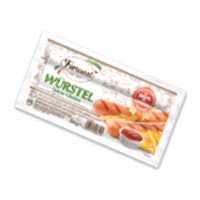 Würstel misto di pollo e suino. Senza glutine. Senza latte, lattosio e caseinati. Senza glutammato aggiunto. Confezione sottovuoto, 3 pezzi da 83g, senza pelle. Da consumarsi previa cottura.
Formato: 0,25 kg ct -  da: 18 pz - unità di vendita: 1 ct. 