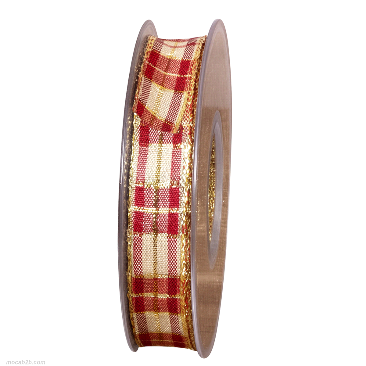 WEIHNACHTSKARO CREMA/BORD.15mmx20mt 