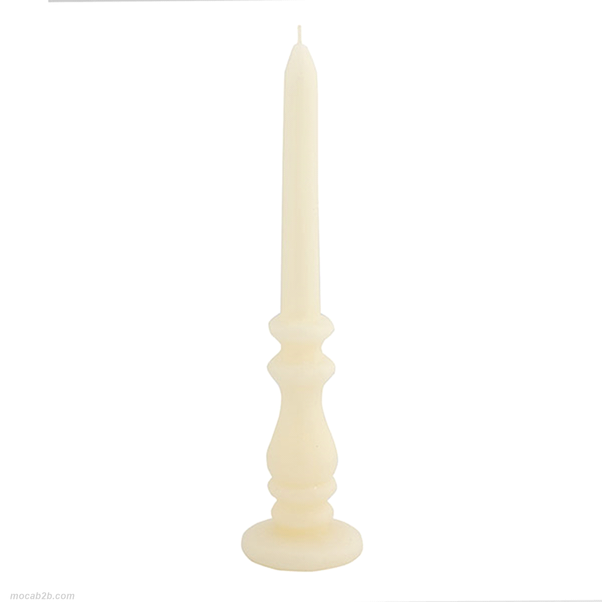 CANDELA CANDELABRO AVORIO 6,9 h.28,5 