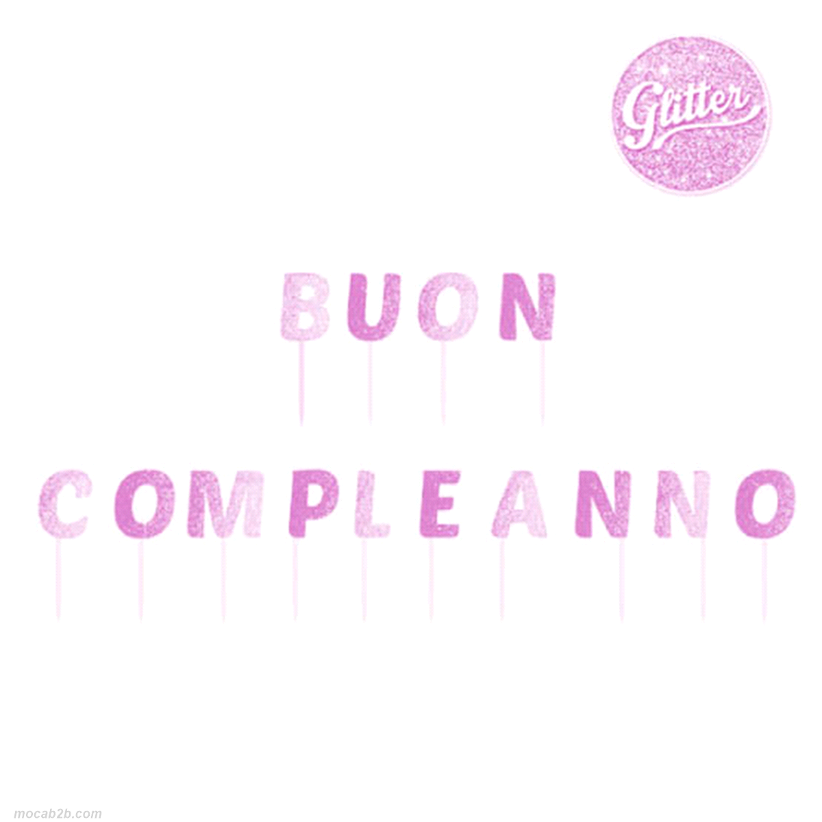CANDELINE BUON COMPLEANNO ROSA 