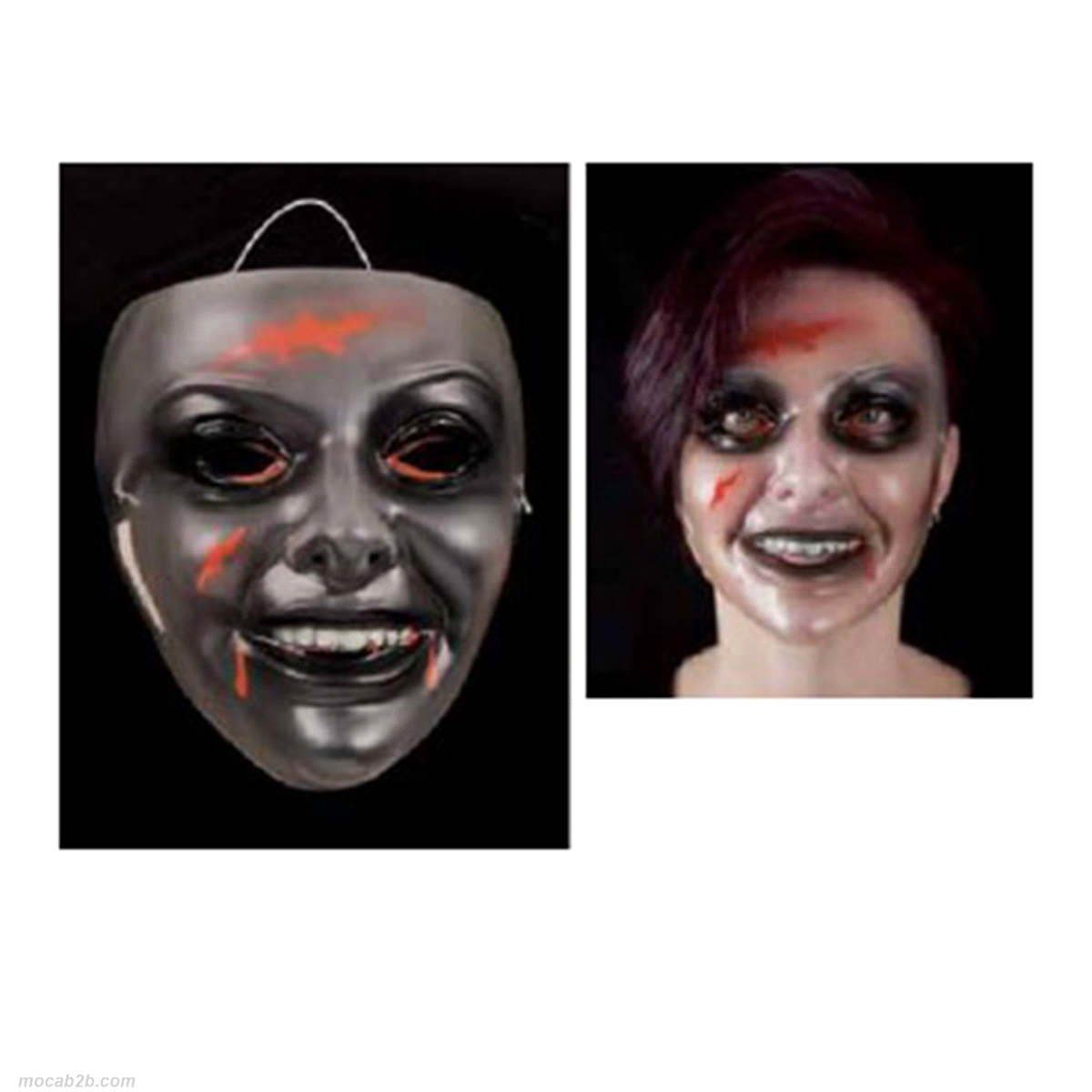 MASCHERA ZOMBIE DONNA 
