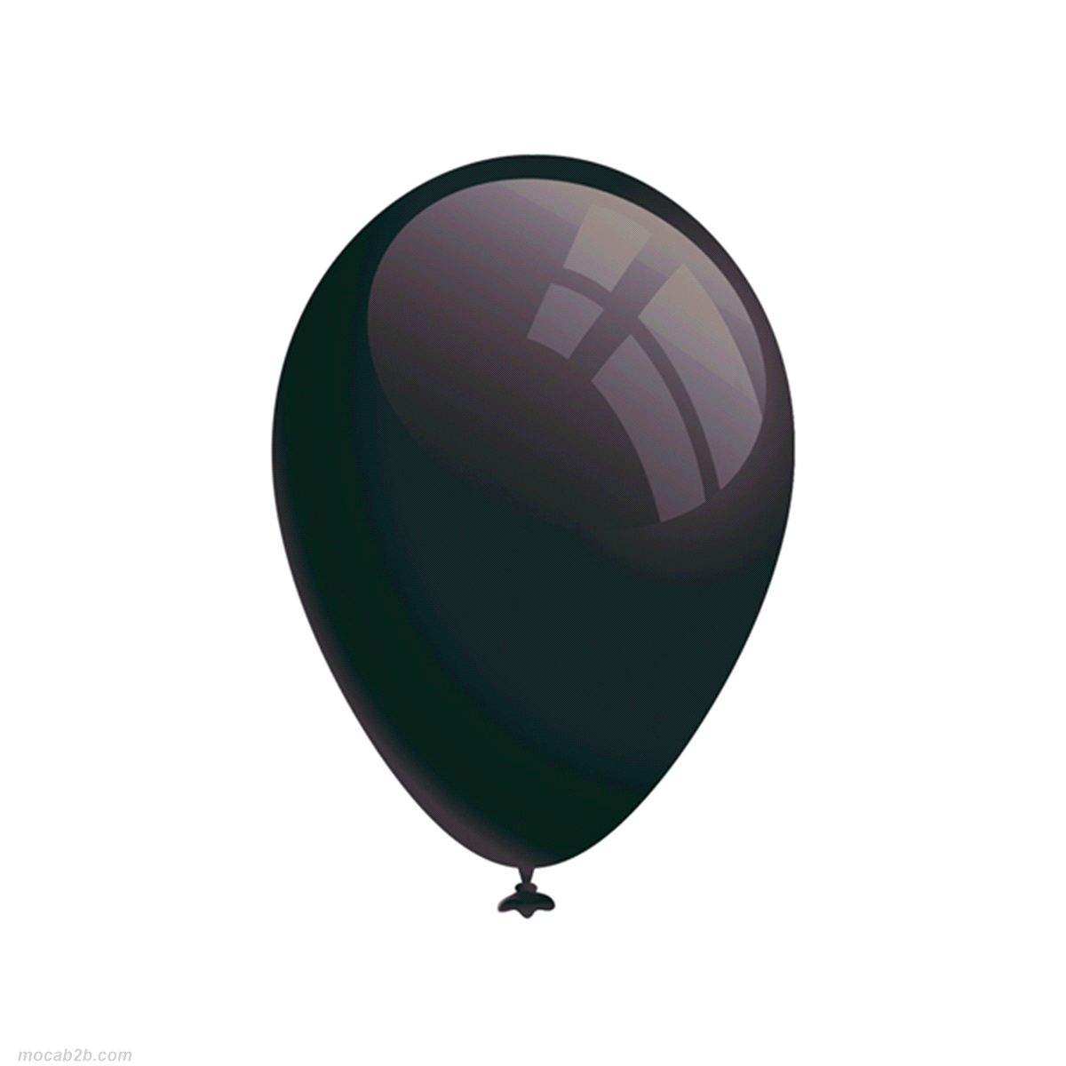 PALLONCINI HALLOWEEN NERIcm.28x100pz 