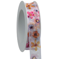 Nastro blumenfulle bianco mm25 x20mt. 