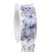 Nastro mariposas blu chiaro mm40 x18mt. 