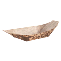Barchetta in foglia di palma - 120x60x30mm- 100%BIO 