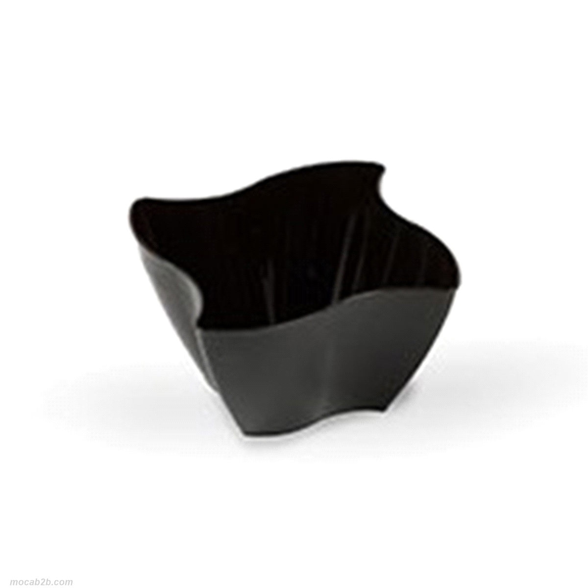 coppette per finger in plastica nera rigida. 