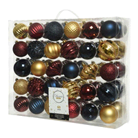 palline infrangibili lucide, opache e glitterate. 