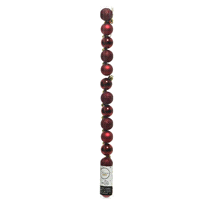 palline infrangibili lucide, glitterate e mix opaco. 
