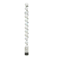 Palline infrangibili lucide, glitterate e mix opaco. 