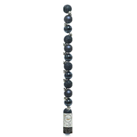 palline infrangibili lucide, glitterate e mix opaco. 