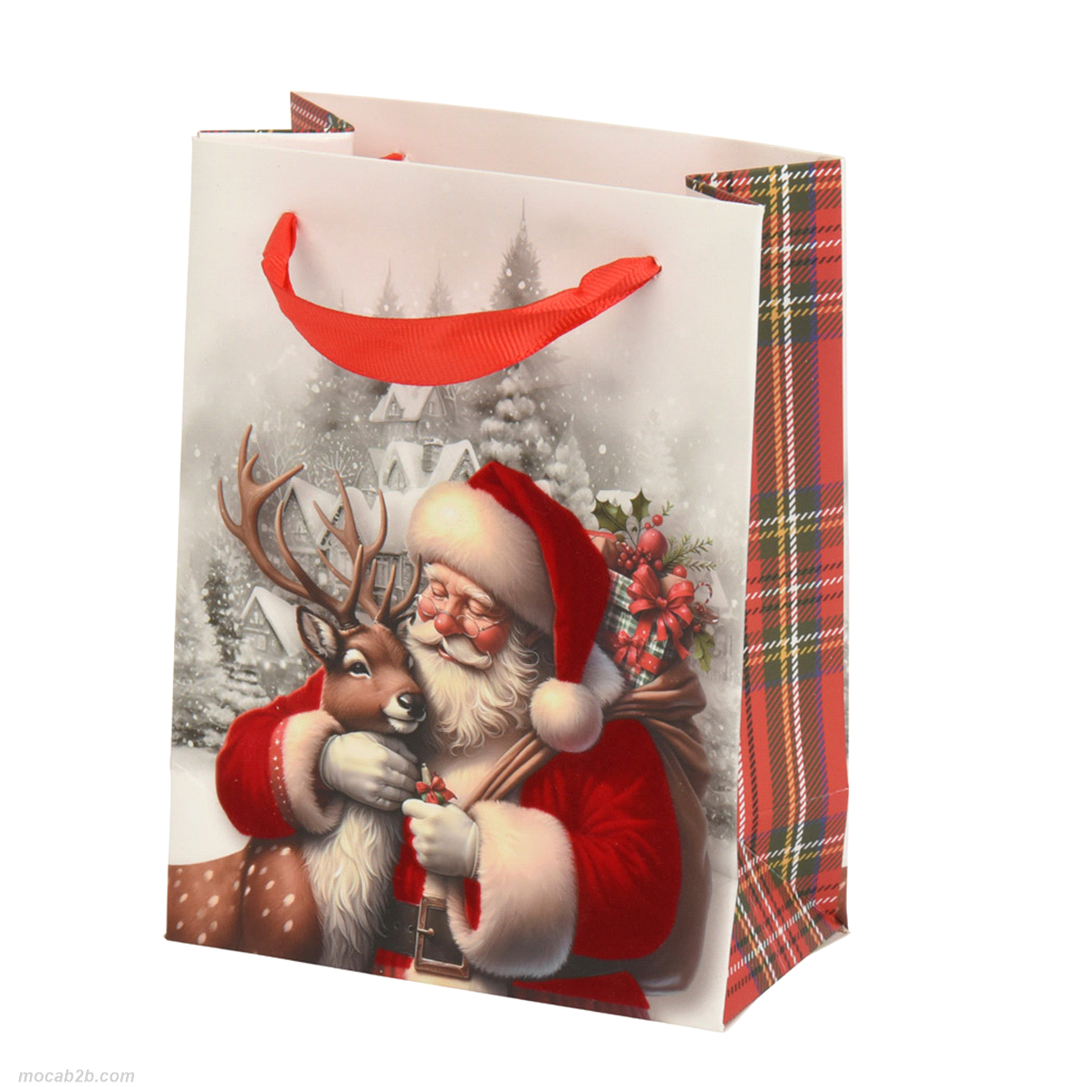 BORSA REGALO SANTA CLAUS 12x6xh.16 