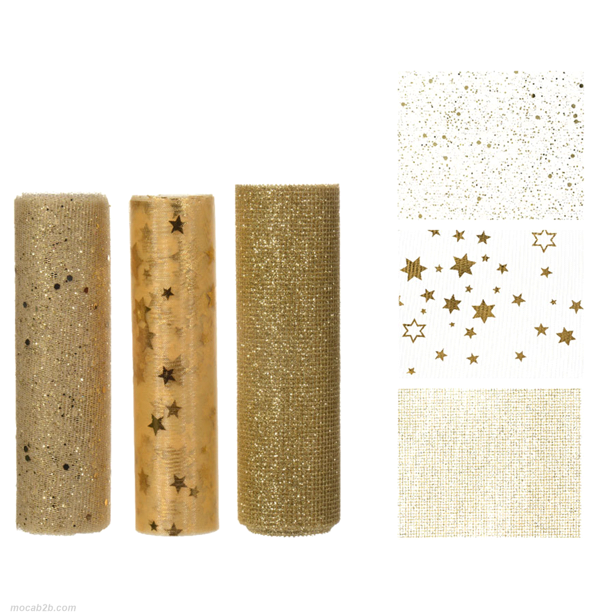 DECO RUNNER ORO IN 3 COLORI ASSORTITI 14x200cm 