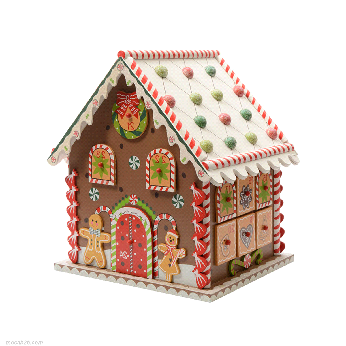 CALENDARIO AVVENTO CASA MDF 20xh.27 