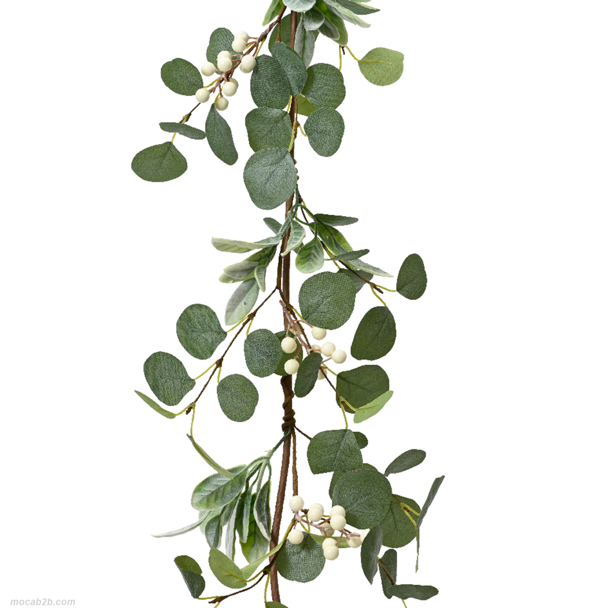 GHIRLANDA FOGLIE VERDE 150cm 