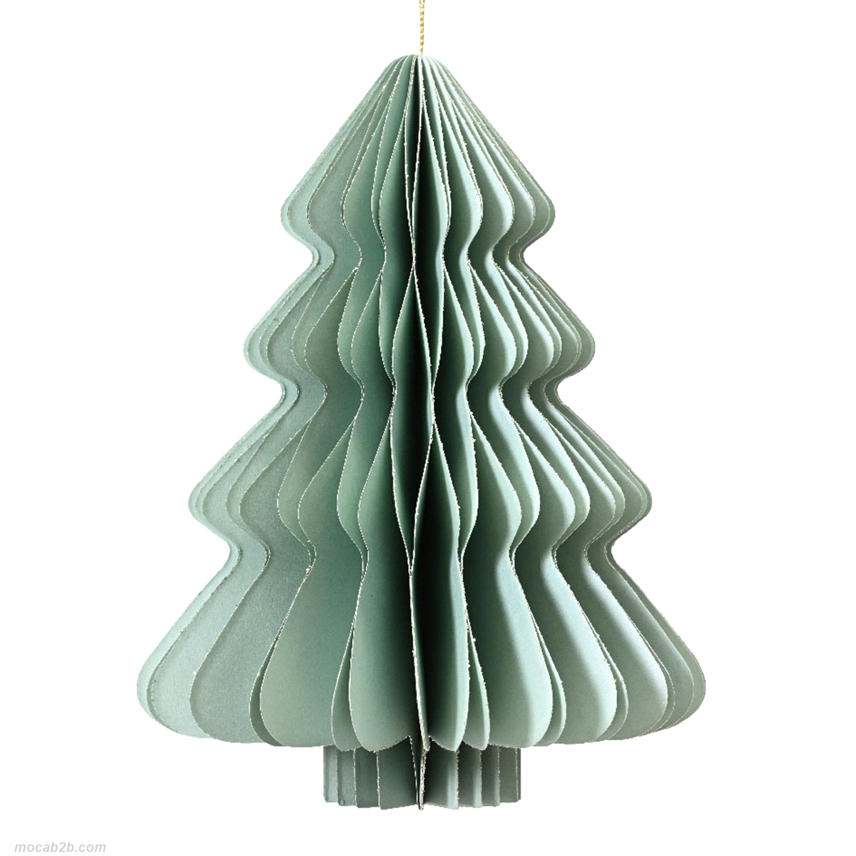 ALBERO NATALE VERDE MENTA IN CARTA @15 h.20 