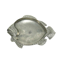 PIATTO PESCE SILVER 27x35x4 