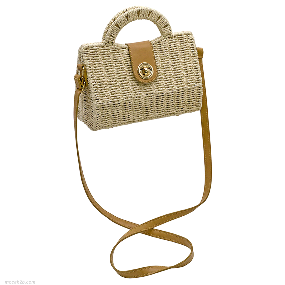 BORSA CORDA CONTRACOLLA IN PELLE 23x9x16 