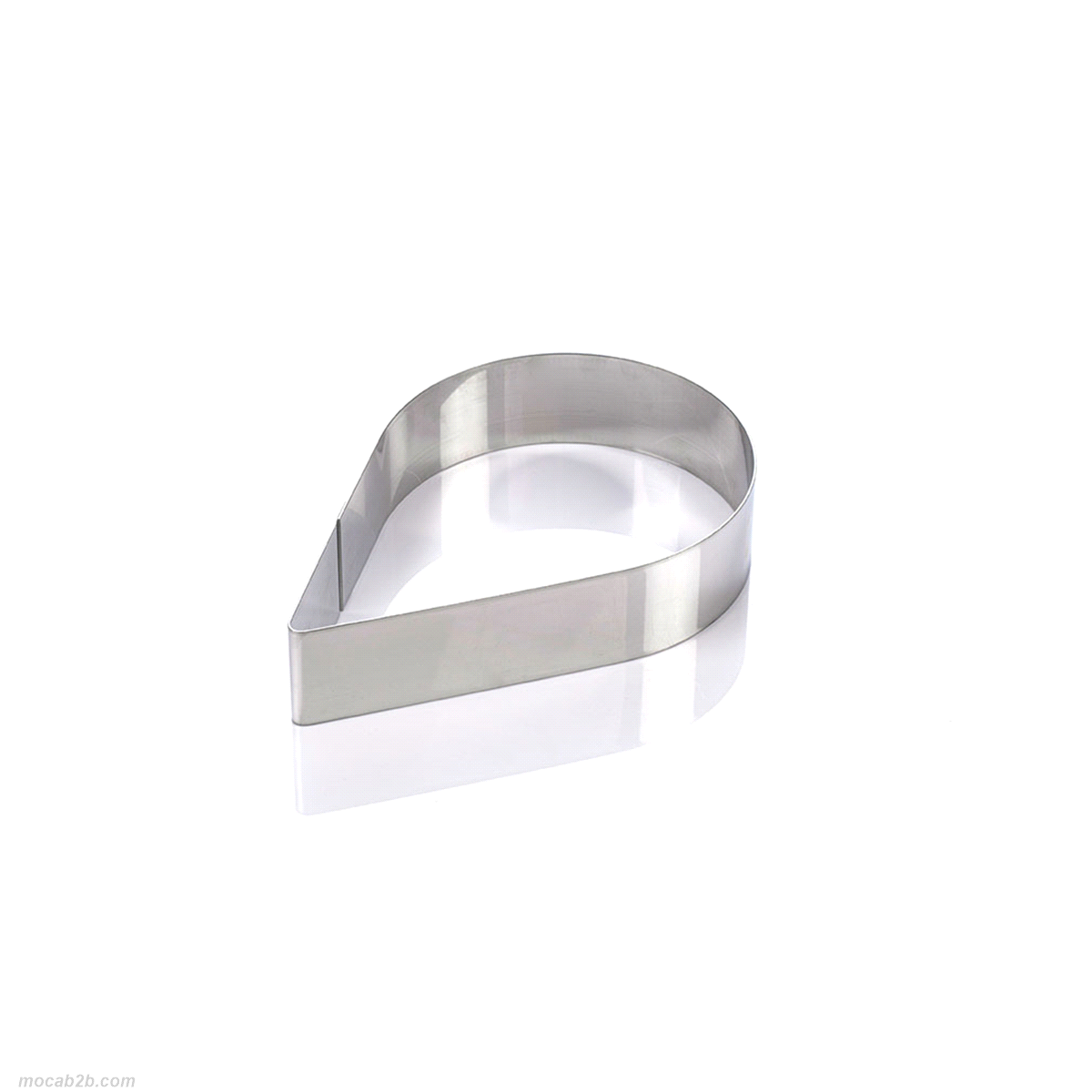 Descrizione articolo in fatturazione: GOCCIA INOX d. 28 h.4 cm ... 
