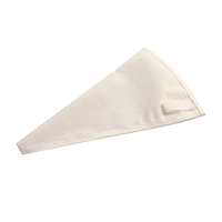 Sacchetti da pasticcere riutilizzabili (sac à poche), realizzati in tessuto sintetico impermeabile. Rifinito con cuciture resistenti, punta rinforzata e gancio per appenderlo. 
