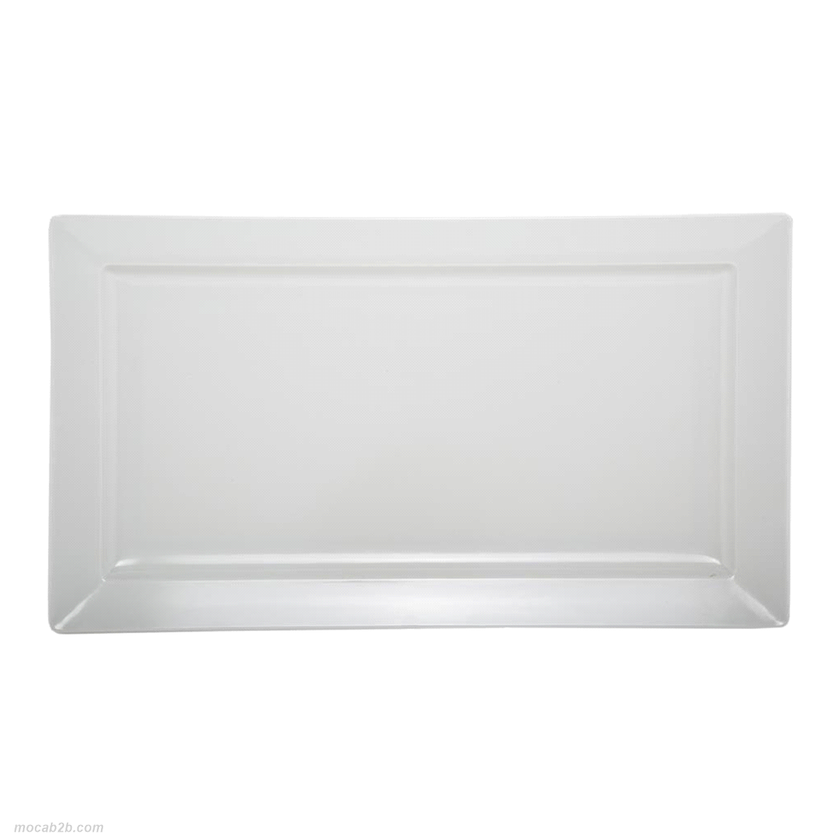 Dimensioni 44.5x22.3 cm - altezza 4,5 cm - materiale Melamina - colore Bianco. 