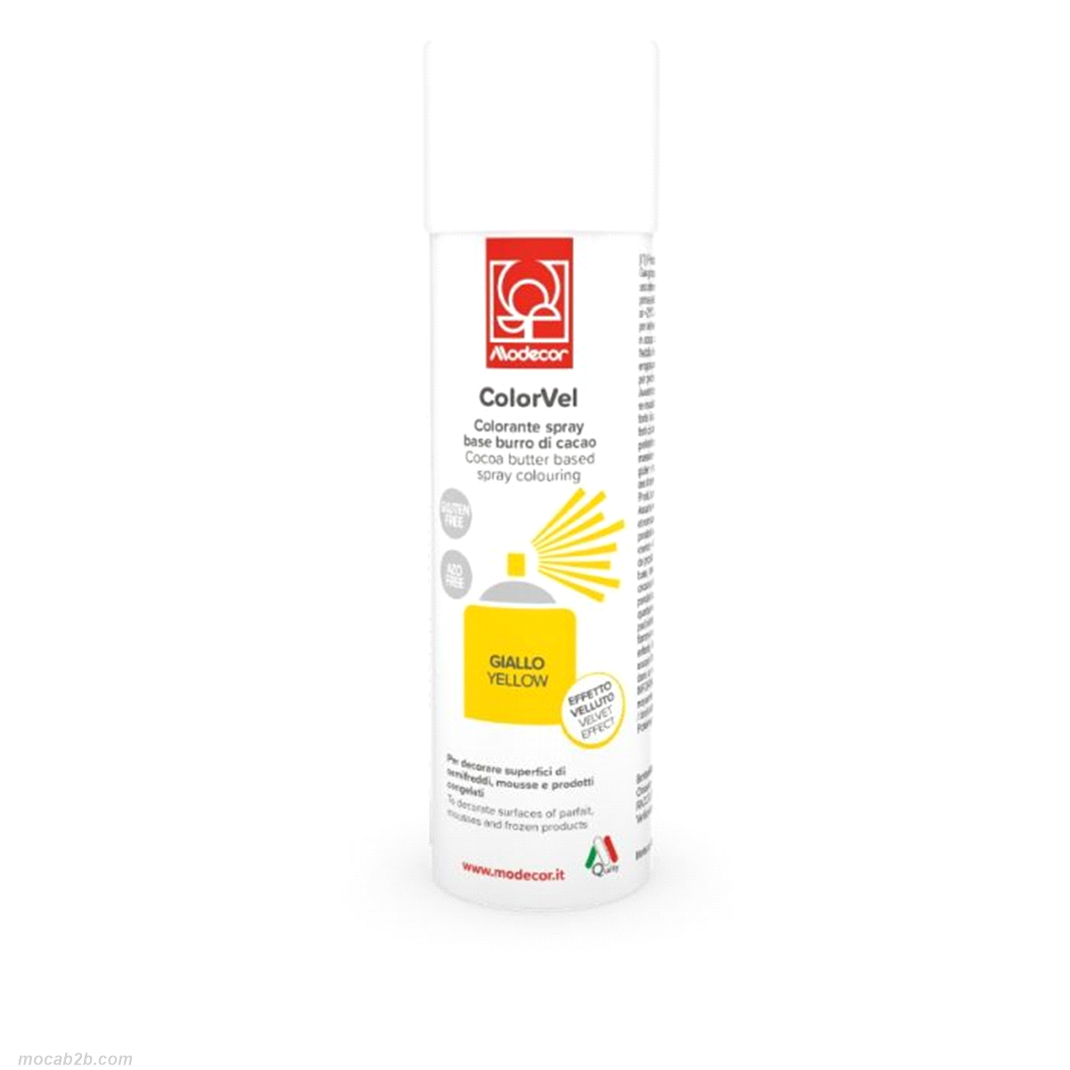 COLORSPRAY VELLUTATO GIALLO AZO 250ml MODECOR 