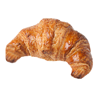 Cornetto integrale al miele 80 gr. Da lievitare 6/8 ore a 170/180°C per 20 minuti. 