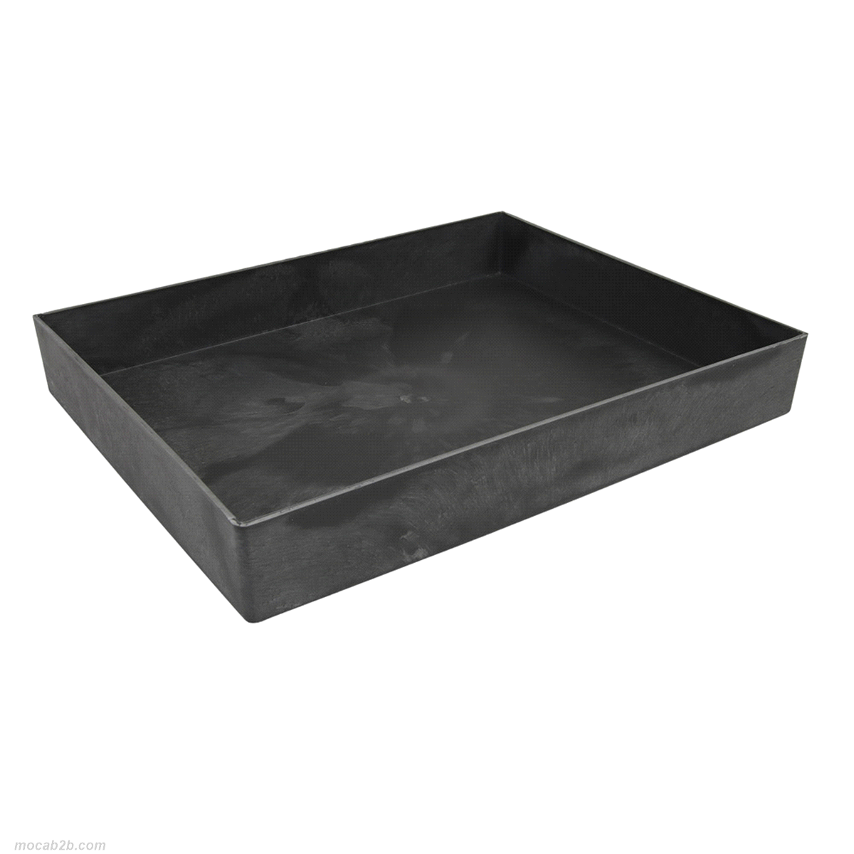VASSOIO GRIGIO BASICO PLASTICA 43x34xh6 