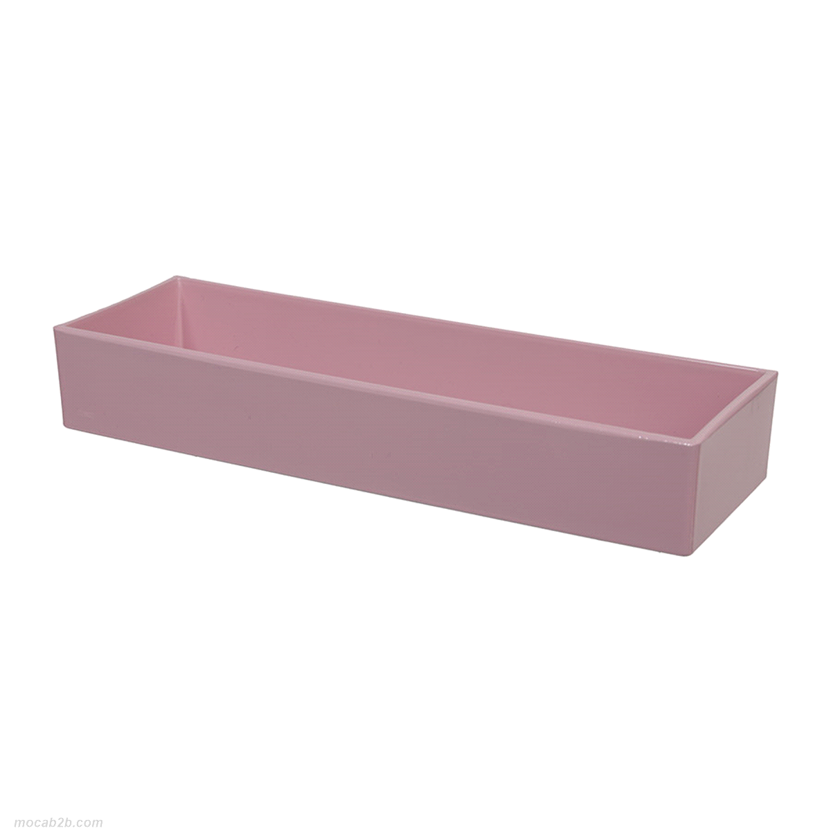 VASSOIO ROSA PLASTICA 32x10,5x5cm 