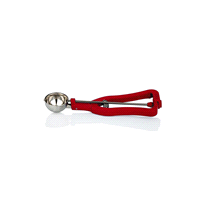 Acciaio inox 18/10 e manico in Nylon colorato. Dim. Ø 46 mm. 