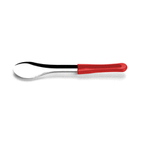 Acciaio inox 18/10 e manico rosso in PP dim: 30 cm. 