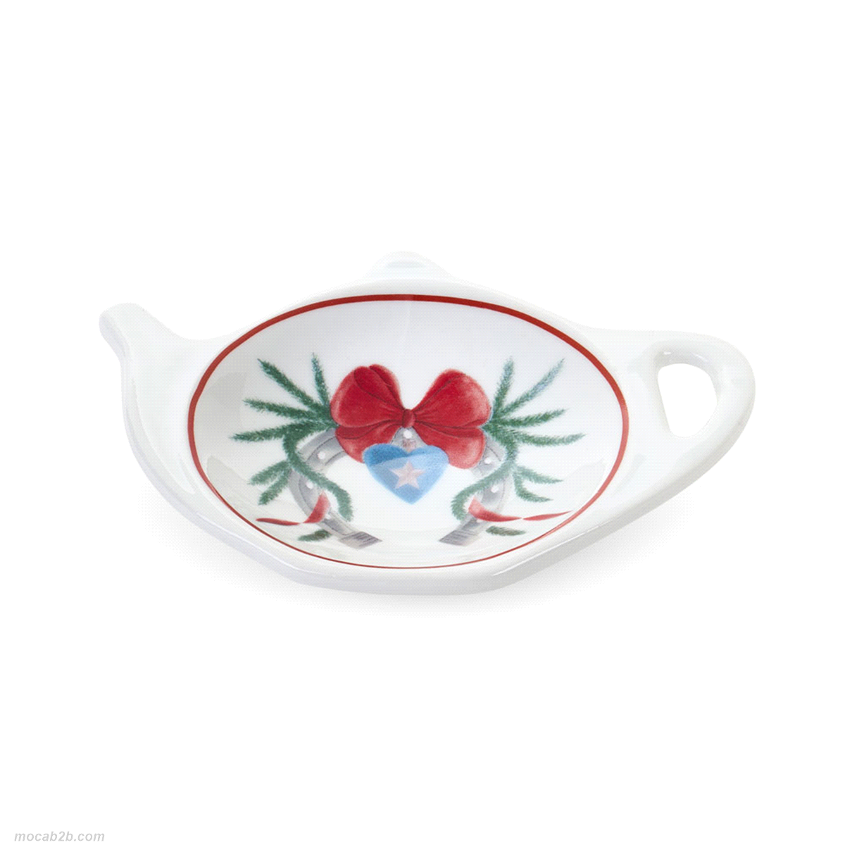 SET 4 PIATTINI GIOSTRA CON SCATOLA10x8cm 