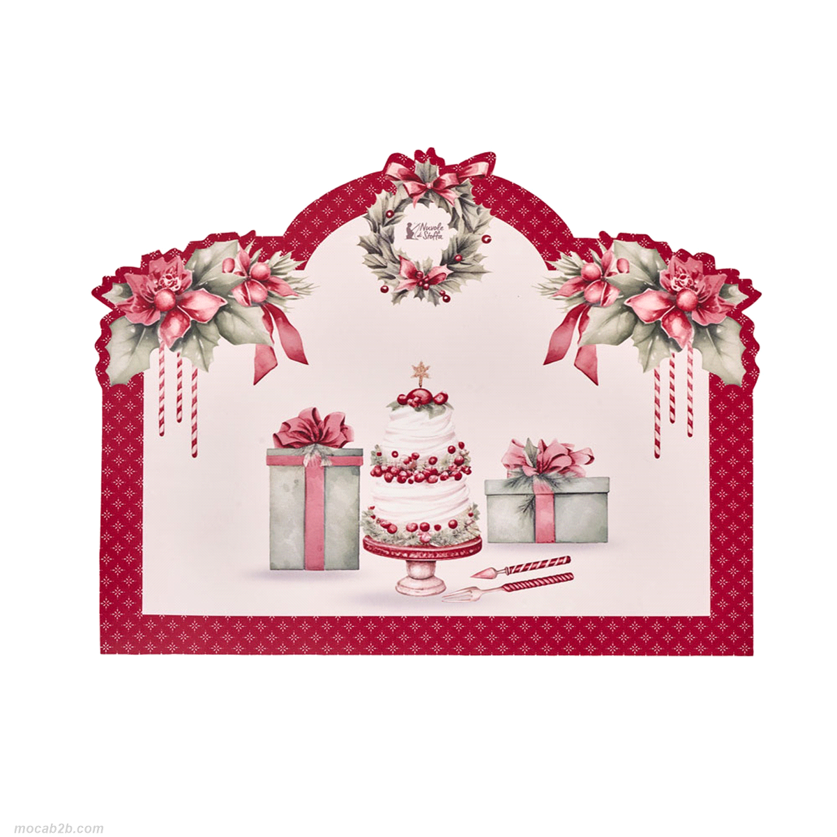 TOVAGLIETTA NATALE IN VINILE 50x38 