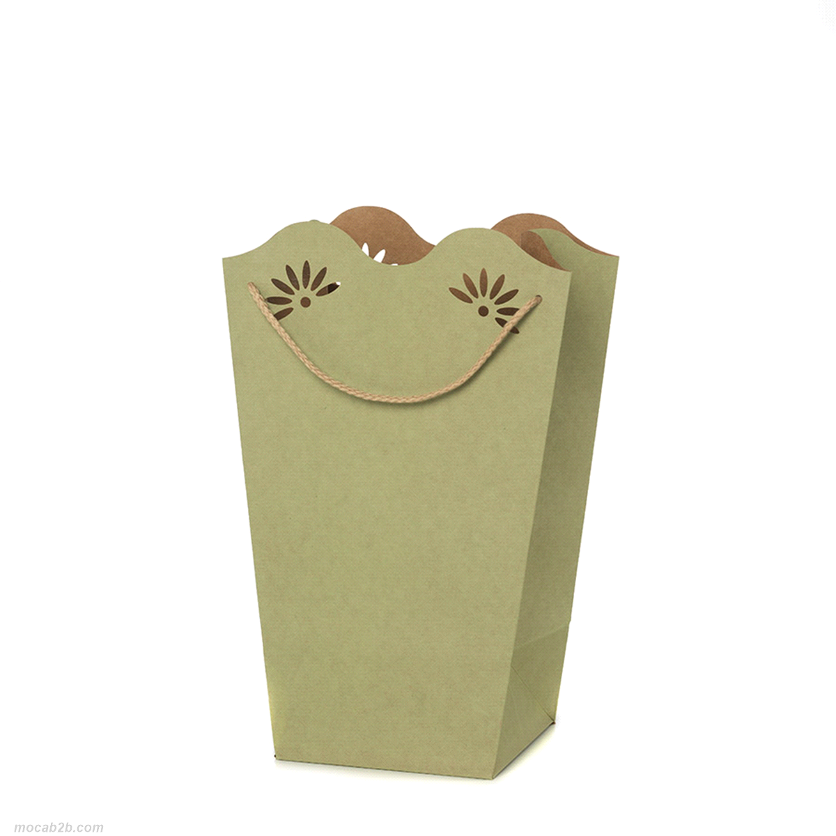 SHOPPERPOT DAISY VERDE SALVIA 24x35x12pz 