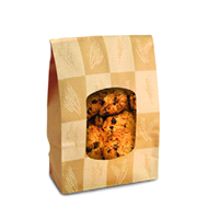 SACCHETTO KRAFT MET. 12x6x24 