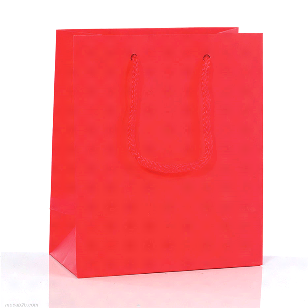 BUSTE SHOPPING ROSSO 24x35+24 x12pz 
