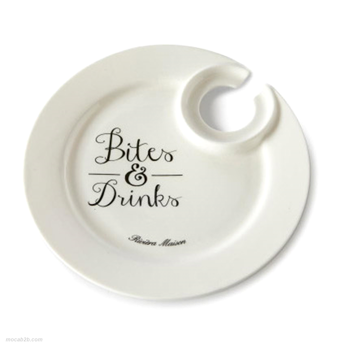 PIATTO SPUNTINO BIANCO PORC.@18,5 