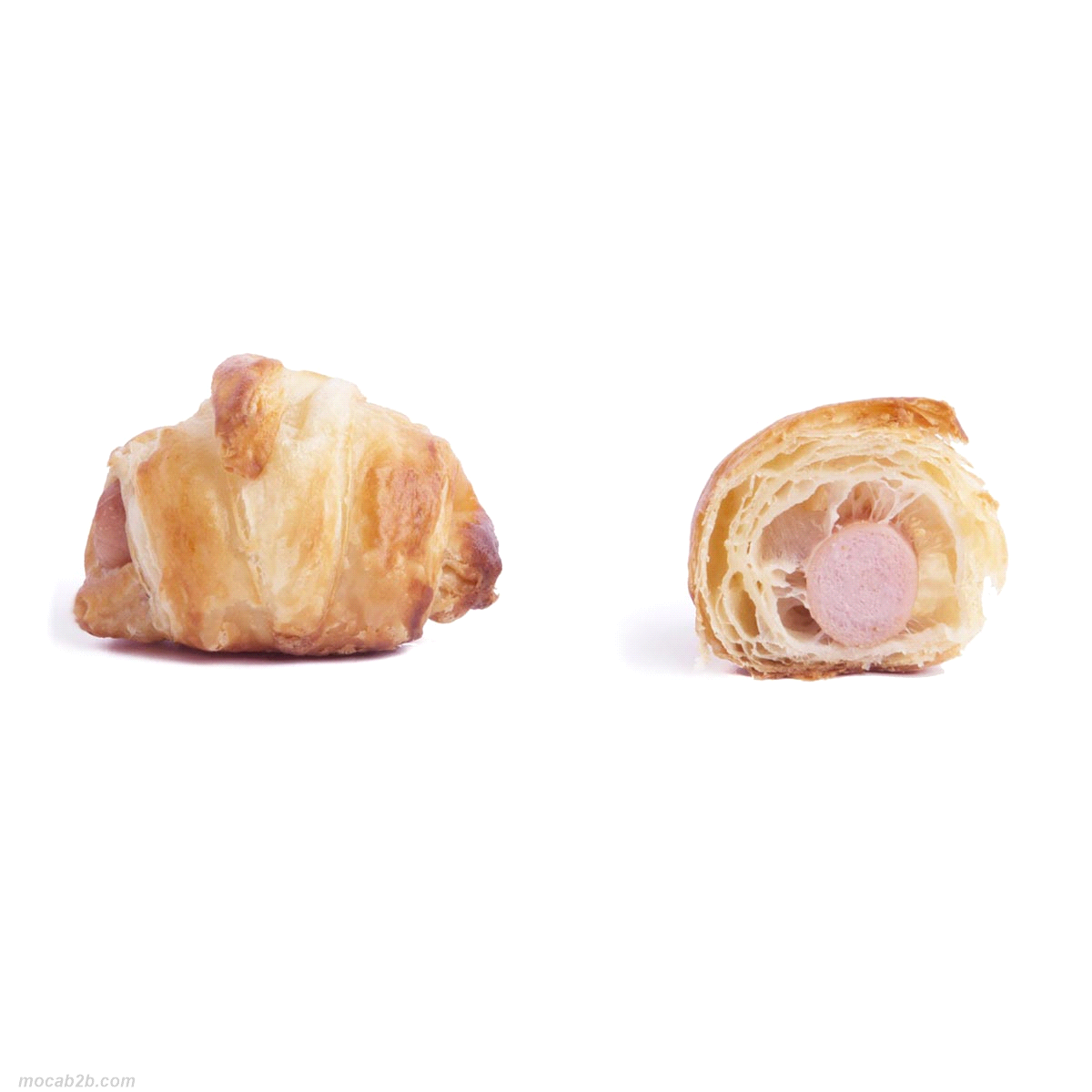 Mini croissant wurstel. 33gr cad 