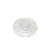 coperchio piano COMPOSTABILE in pla per bicchiere 3oz da caffè 