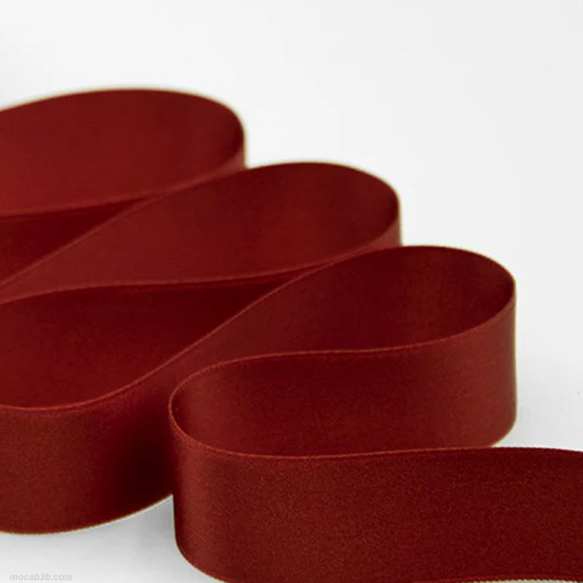 DOUBLE SAT BORDEAUX mm25x25mt 
