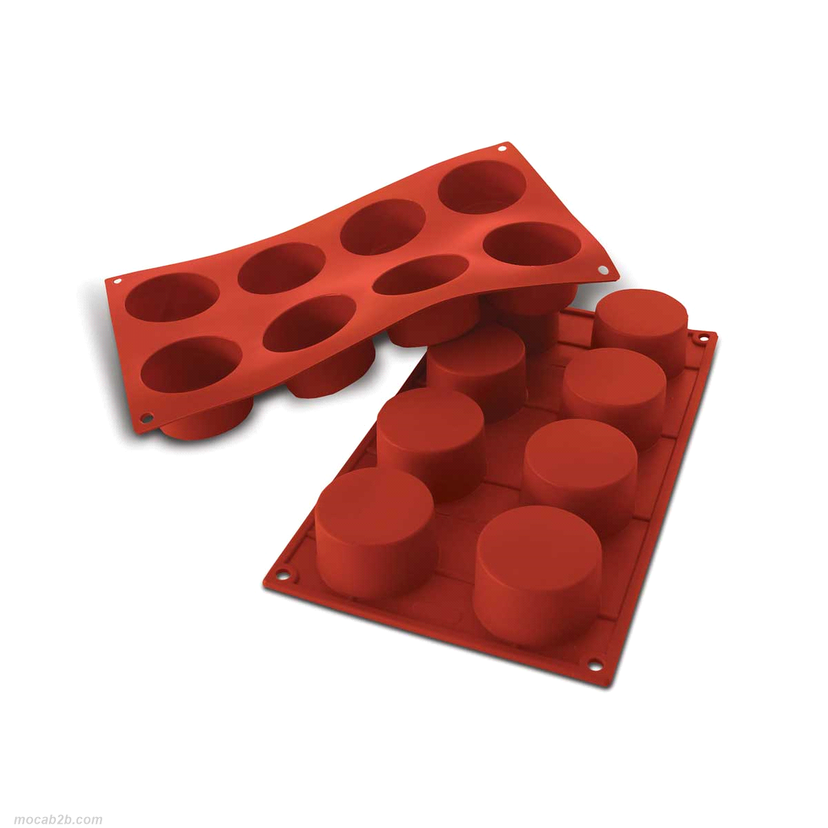 Stampo dimensioni: Ø 41mm x h12mm - Cavity: 18 /Vol. Cavity: 18ml. Utilizzabile in forno / microonde - Utilizzabile in congelatore / abbattitore - Lavabili in lavastoviglie 