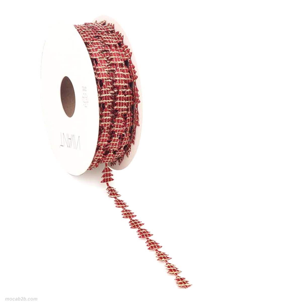 Nastro yule cord rosso 8mm x15mt. 