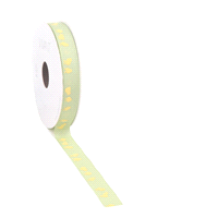 Nastro pulcini verde chiaro sintetico 15mm x 20mt. 