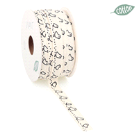 Nastro pulcini chick ribbon crema 15mm x 20mt. 