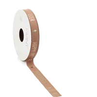 Nastro vellutino Buona Pasqua caramello 15mm x 5mt. 