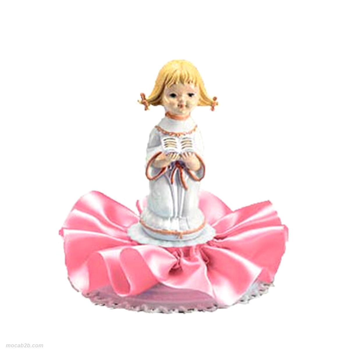 Decorazione per torta comunione bambina. 