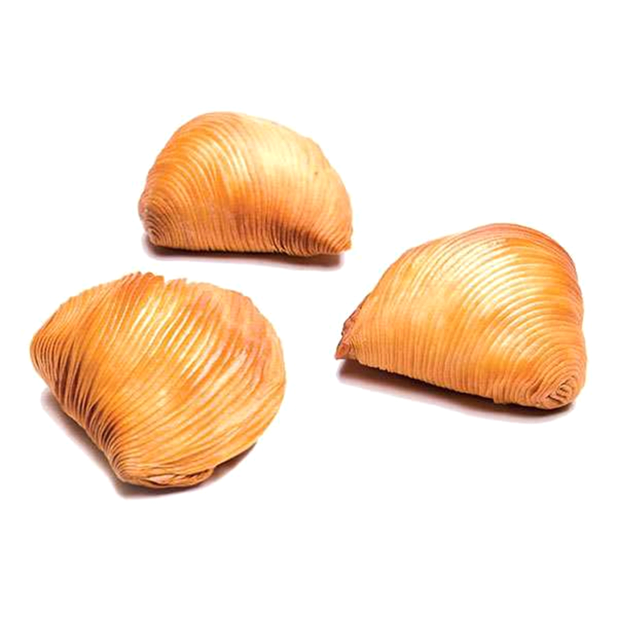 Sfogliatelle mignon. Cuocere a 180/190°C per 25-30 minuti. 