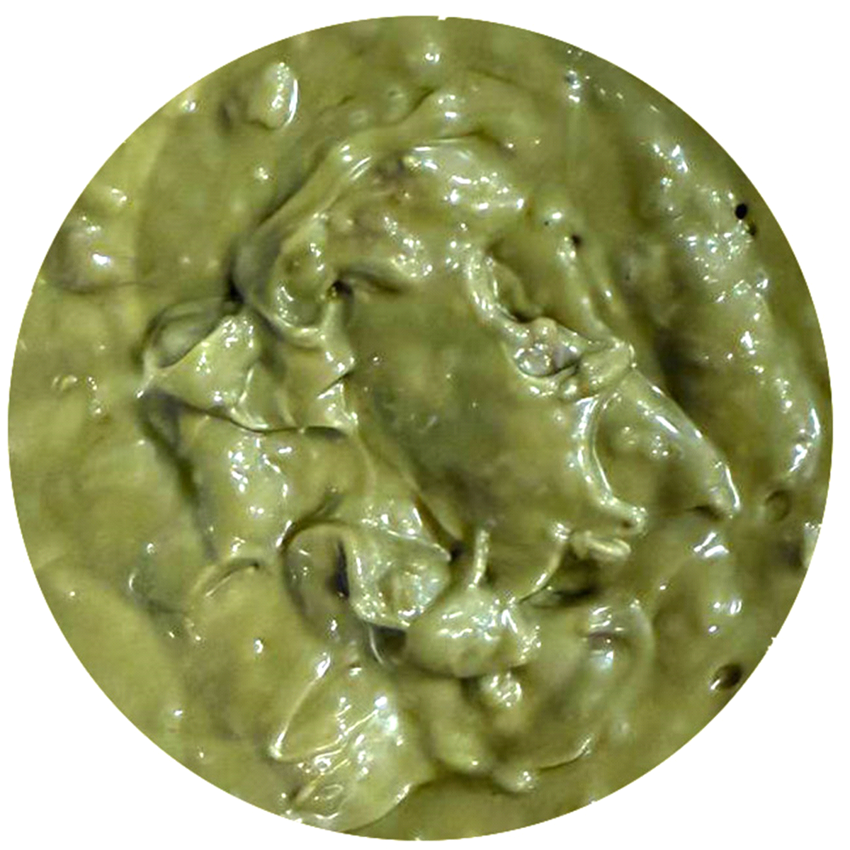 Variegato al pistacchio con l’aggiunta di biscotto finemente sbriciolato con burro 