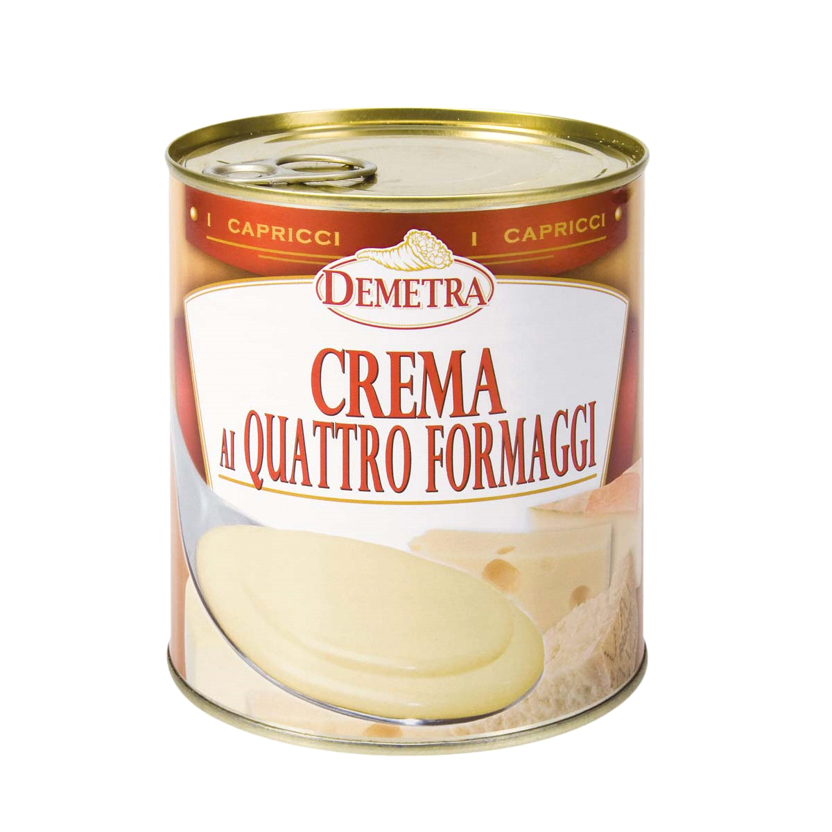 Crema di formaggi preparata con grana padano, fontina, emmenthal e italico fusi con burro di qualità. Ottimo condimento per primi piatti; ideale per farcire pizze, focacce, vol-au-vent, bruschette e pasticceria salata. 