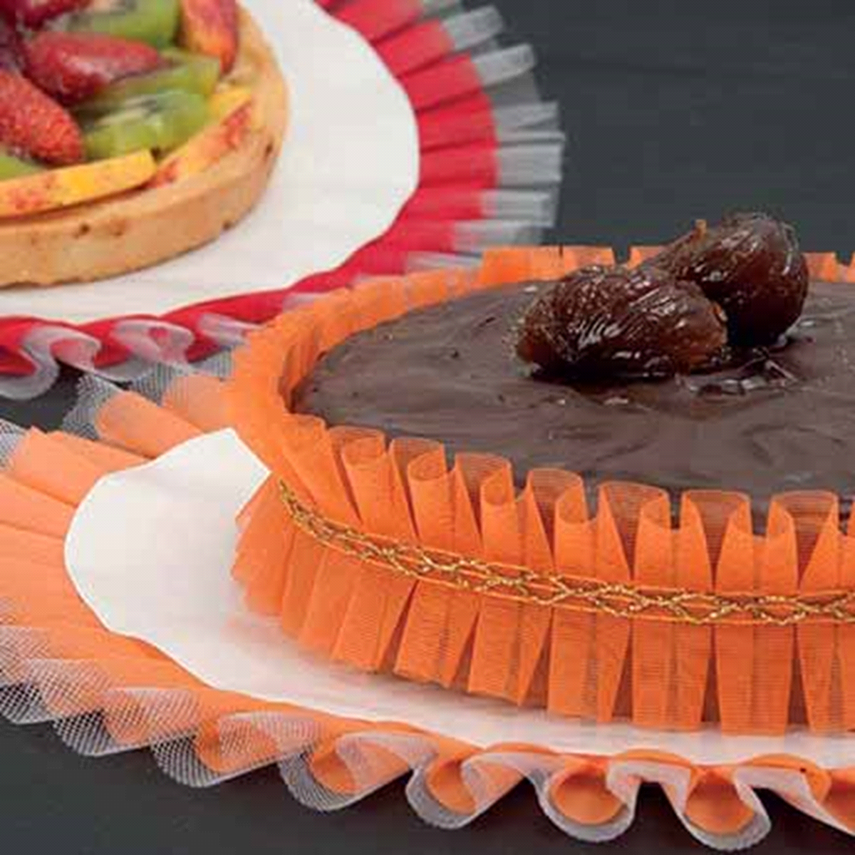 Descrizione articolo in fatturazione: GIROTORTA TULLE ARANCIO h4 20mt  MOD ... 