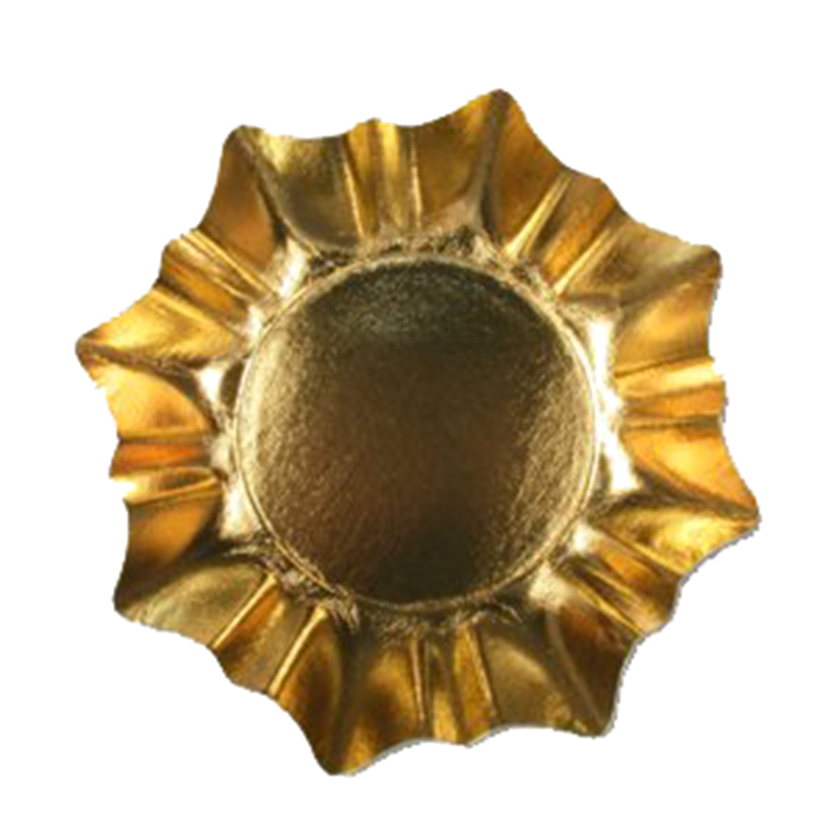 PIATTI CARTA STELLA ORO d.28cm x3pz 